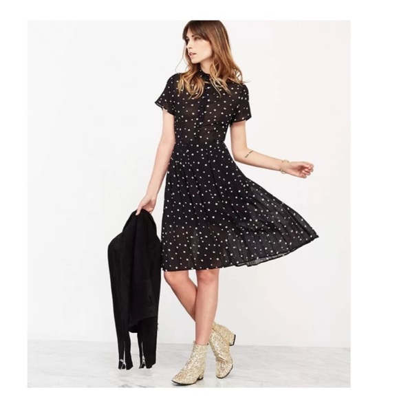 Reformation Dresses & Skirts - Reformation Charlie black stargazer stars dress